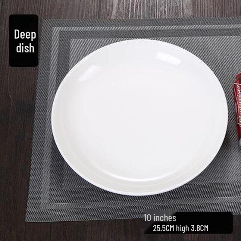Star-rated Hotel White Ceramic Rice Bowl