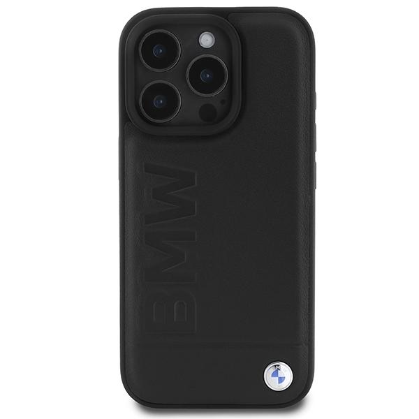Bmw Bmhcp16Xsllbk Iphone 16 Pro Max 6.9Czarny/Black Hardcase Leather Hot Stamp