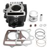 Top End Rebuild Kit Cylinder Head Piston For Honda TRX90 Sportrax 90 1993-2005