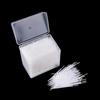 1100 Sticks/Box Pale Toothpicks 2-Way Interdental Toothbrush Pick Plastic Dental Picks Mouth Hygiene 6.5Cmtoothbrushes