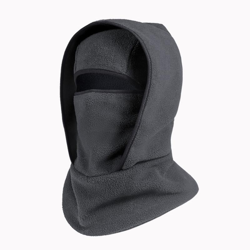 Multiuse Balaclava Hat for Cycling Camping Trekking Warm Windproof Breathable Hoodie Hat for Adult Unisex Cold Weather