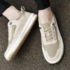 Herrenschuhe atmungsaktiv dünn weichsohlige Lauf-Sneaker Mesh-Schuhe Herren trendige Mesh-Schuhe lässige Board-Schuhe Herren