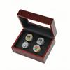 Michigan Wolverines 2023-2024 NCAA Football Championship Rings Set (4 Pieces)