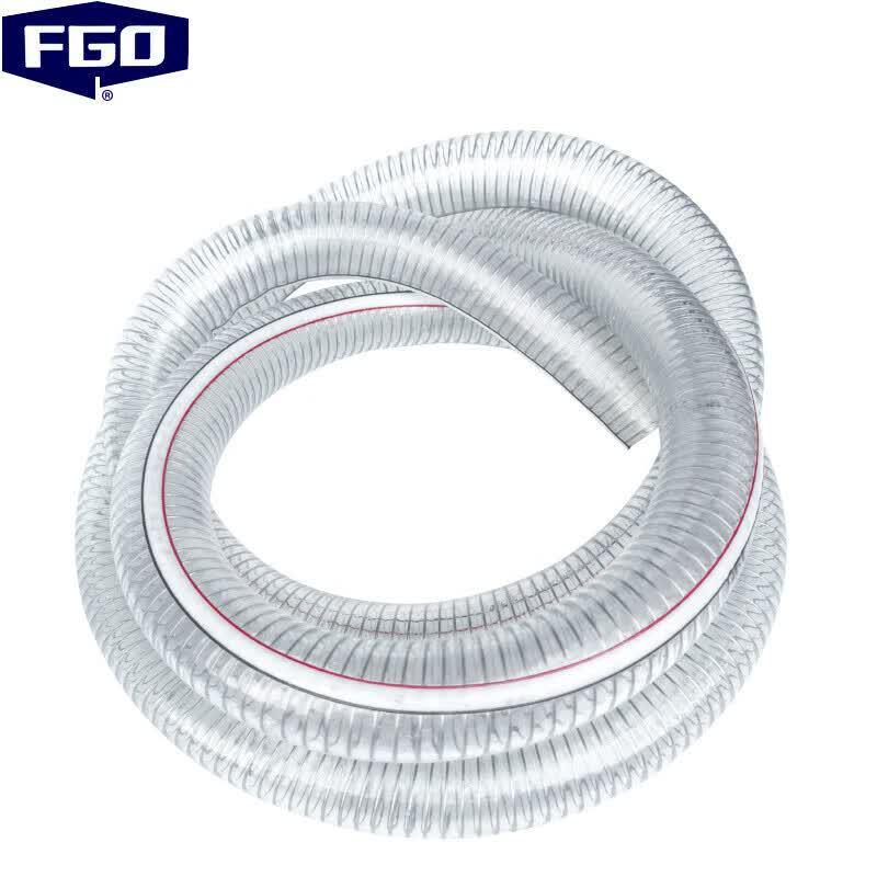 FGO PVC Transparent Steel Wire Reinforced Hose