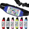 Durable Waterproof Nylon Sports Running Waist Pack Mobile Phone Holder With Multiple Storage Compartments