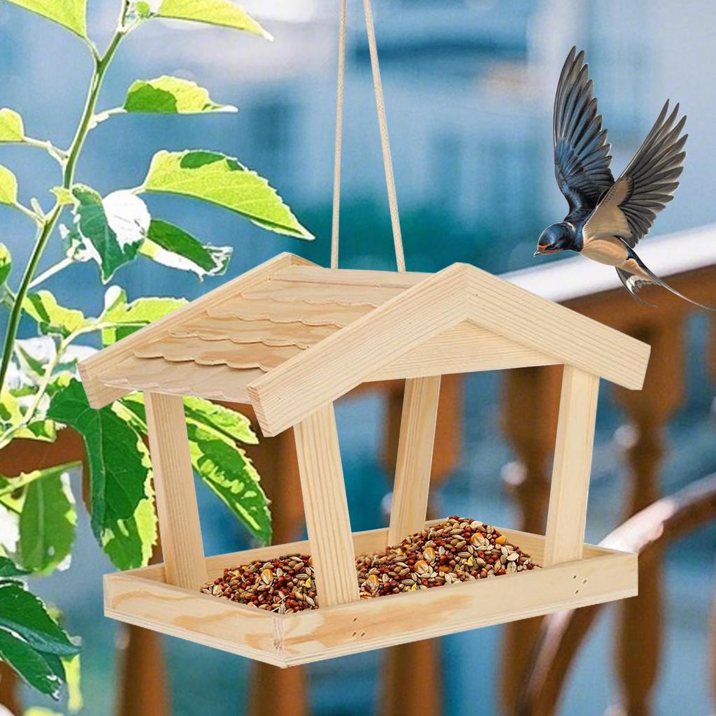 Vogelfutterspender Futterstation Haustierbedarf Heimdekoration Outdoor Kolibrifutterer Vogelzubehör Für Garten Terrasse Veranda Weg