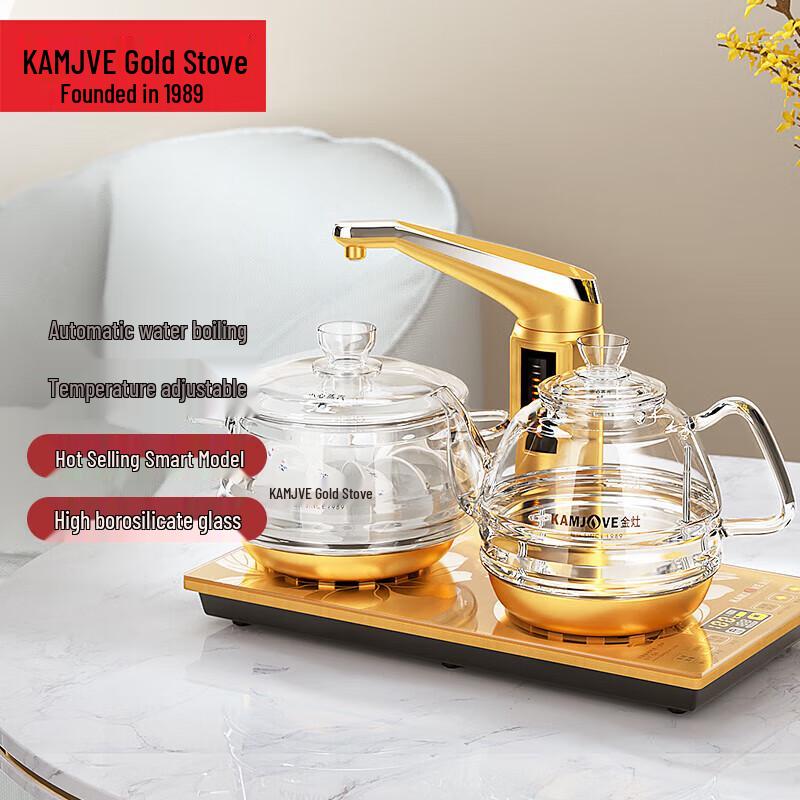 KAMJOVE Smart Automatic Tea Kettle CN plug (adapter included)