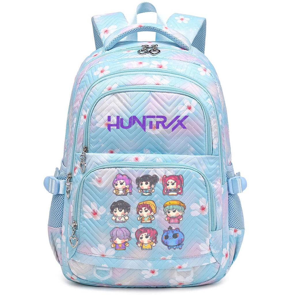 Animation Cartoon Printing Korean Version Trend Lightweight Backpack Women'S Large-Capacity Primary And Secondary School Student Schoolbag