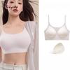 Non-marking Foundation Bra Large U Back Bra Impermeable Invisible One-piece Skin Color Back Lingerie