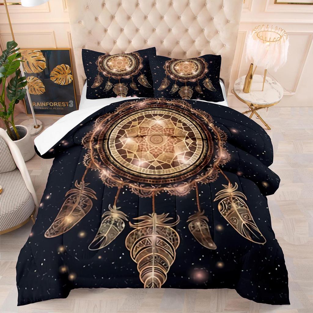Dream Catcher Bedding Set Luxury Soft Bed Linen For Kids Adults 3D Printed Home Decor Single Double Twin Bohemia Duvet Cover Set