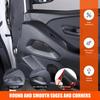 Soft Carbon fiber Interior Door Panel Trim Sticker For Nissan Frontier 2024-25