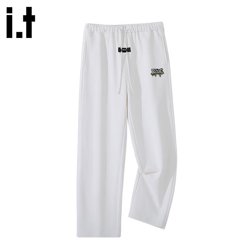 Izzueit Pánské ležérní kalhoty širokých nohavic ve streetovém stylu