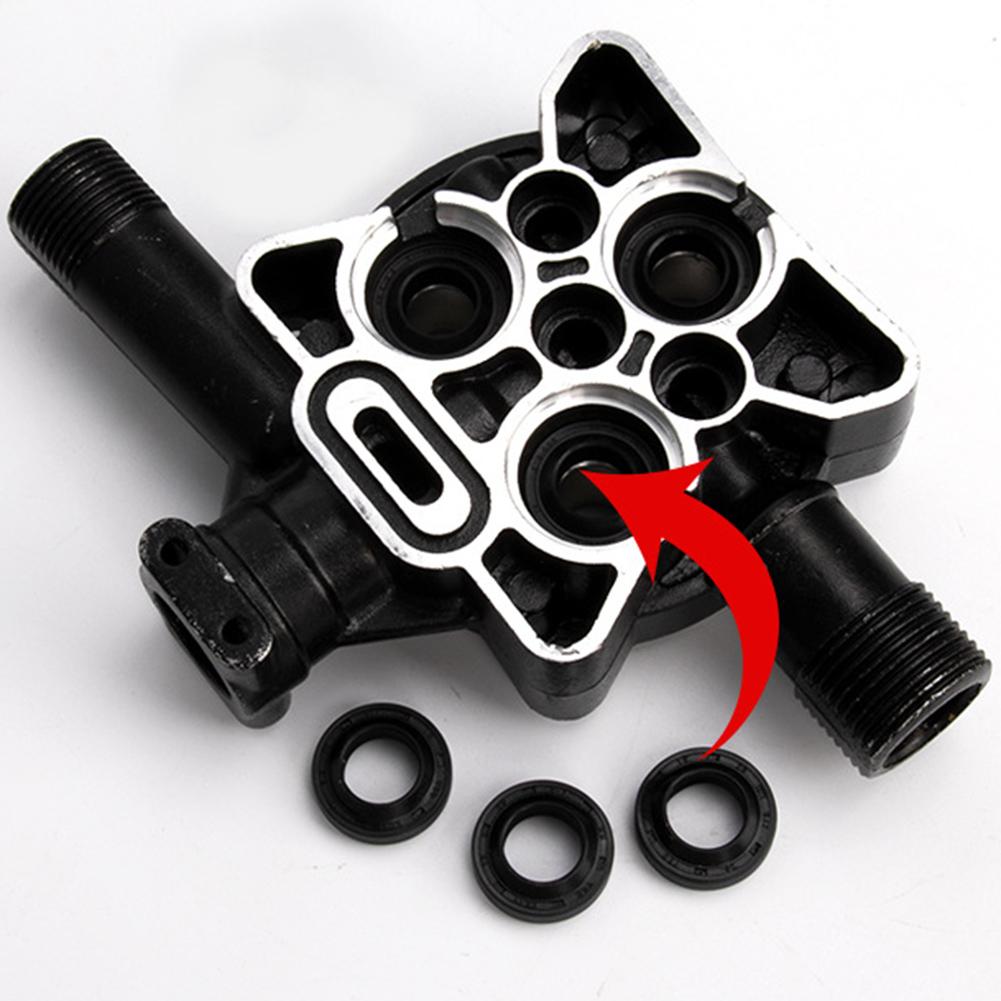 1 set Kit di Riparazione Per Testa di Pulizia Pompa Guarnizione Valvole di Controllo Olio Rondella Pompa Kit di Riparazione Per Macchine per Pulizia Domestica Giardinaggio Elettrico
