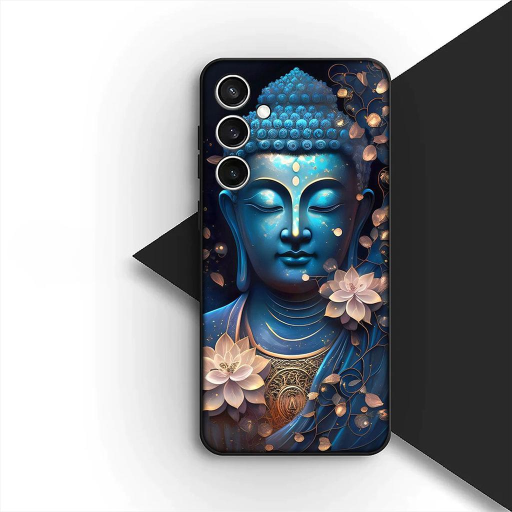 Housse en Silicone Lord Bouddha pour Samsung Galaxy S25 S24 S23 FE Ultra Plus S7 Edge S25+ S24+ A56 5G + Coque de Téléphone