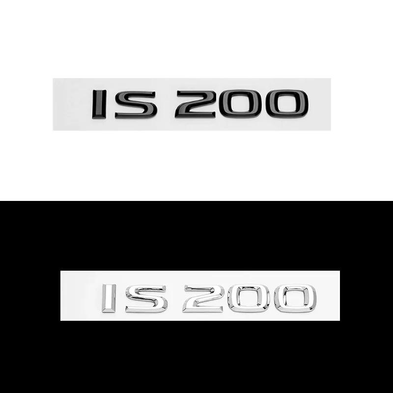 

New for LEXUS Same as the original car Letter Badge Logo 3D ABS Car Trunk Rear Sticker for LEXUS NX ES LX IS CT RX GS SL LS Black