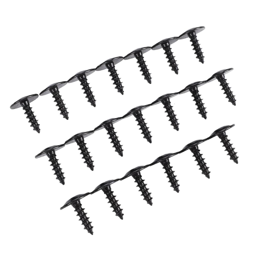 20PCS Bumper Screw N90974701 M5x16 Self Tapping Mud Flap Screw Replacement for Allroad RS5 Sportback RS7 S4