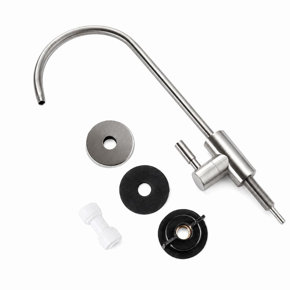 360 Degrees Rotation Drinking Water Faucet PVD Plating Reverse Osmosis Faucet  Water Softeners