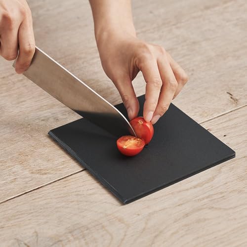 H Concept (H Concept) H Tag Cutting Mat SS (DH-010-SS) Black, Foldable, Space-Saving, Double-Sided, Compact, and Perfect for Outdoor Use