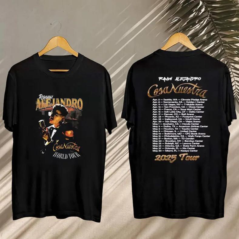 2025 Rauw Alejandro Cosa Nuestra Tour Shirt – Official Concert Tee & Fan Gift
