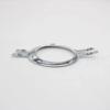 Car Front Bumper Fog Light Lamp Trim Frame Cap Chrome Cover For Mercedes Benz C-Class W204 C200 C230 C260 C280 2007-2011