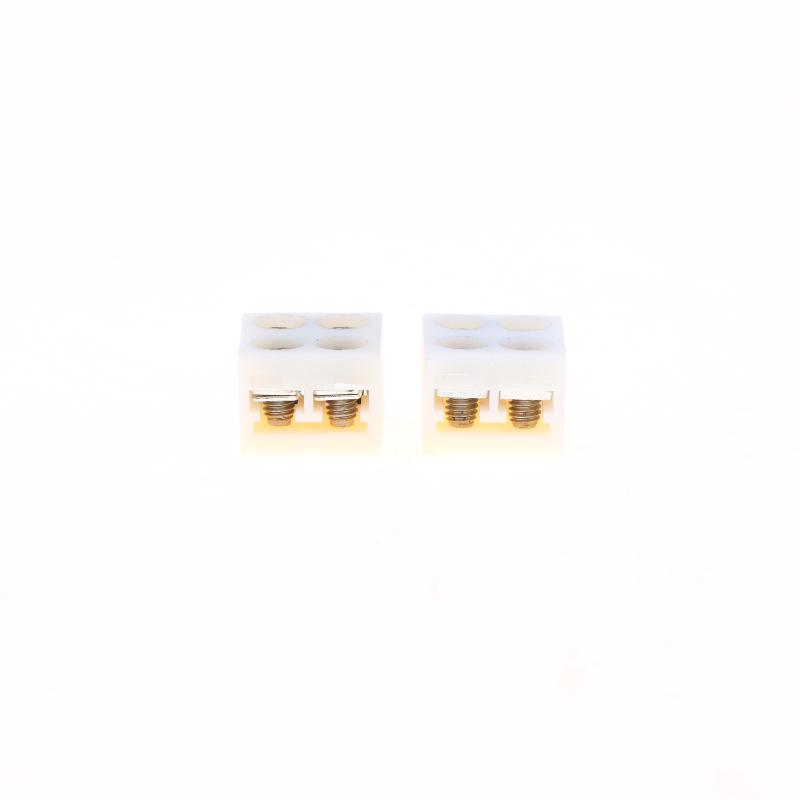 LED Strip Connector Kits 2/10Pcs 8mm 2Pin Screw Fixing No Soldering for Home DIY Decor
