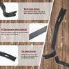 Hand Crowbar Tool Multi-functional Staple Remover Nail Puller Pry Bar For Trimming Work Window Decoration