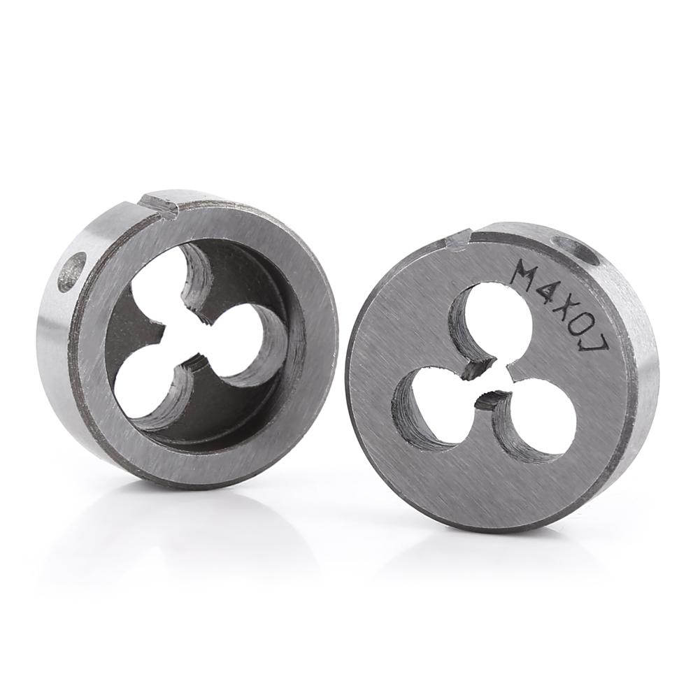 8PCS Screw Die & Wrench Spanner External Thread Processing Tapping Hand Tool Kit