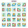 Montessori Stacking & Shape Matching Toy for Girls: Kindergarten Baby Early Education Puzzle