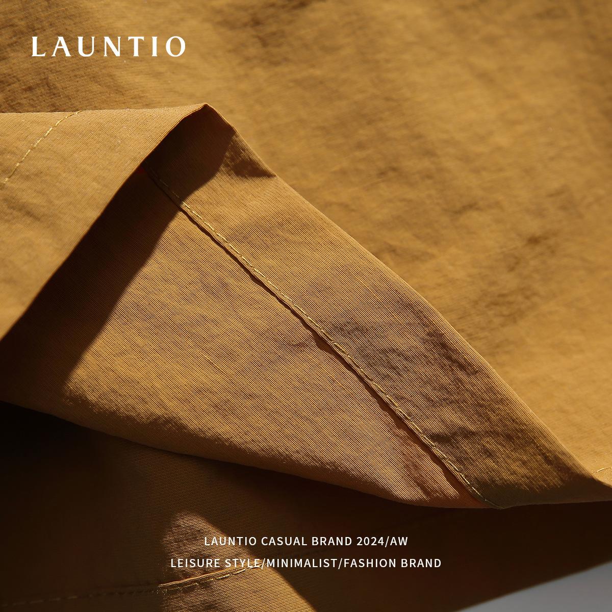 Базовые мужские капри универсальные летние четырехцветные вышитые свободные повседневные — фото 3