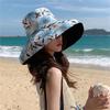 Sunscreen hat women's sunshade big brim versatile sun hat summer beach hat foldable double-sided sun hat