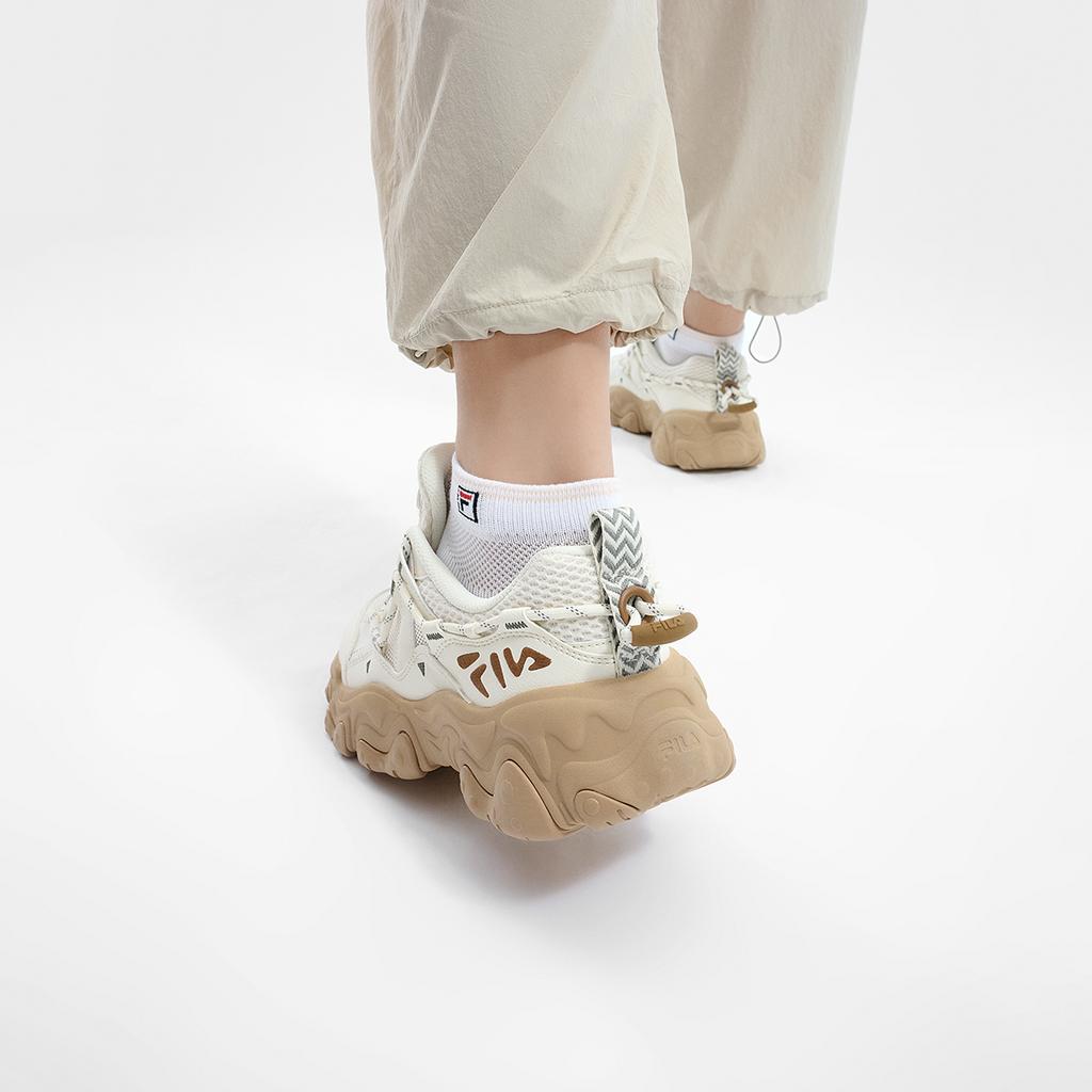 Fila Fluid 5 Cat Paw 5.0 Lightweight Comfortable Non-Slip Durable Low-Top Casual Shoes Women Sneaker White F12W422103FGD