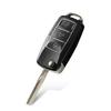 3 Button Flip Folding Key Shell Case For Volkswagen Vw Golf Passat Beetle Polo Bora Replacement Fob Car Key Cover