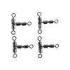 Joint Swivels Bearing Solid Ring Fishing Tackle Fishing Swivel Fishing Connector Solid Connector