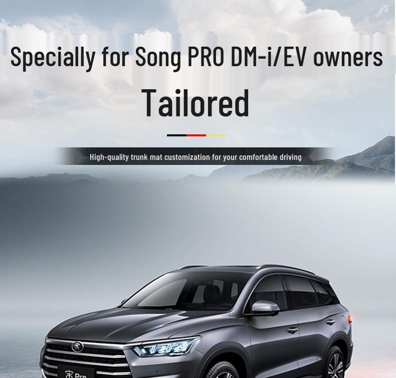 2025 BYD Song Pro/DMi Kofferraummatte