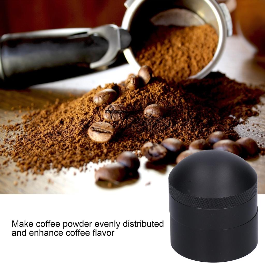 Coffee Distributor and Tamper, Coffee Leveling Tool, Needle Type, Coffee Tool, Depth 51mm, Aluminum Alloy, Stainless Steel for Brewing