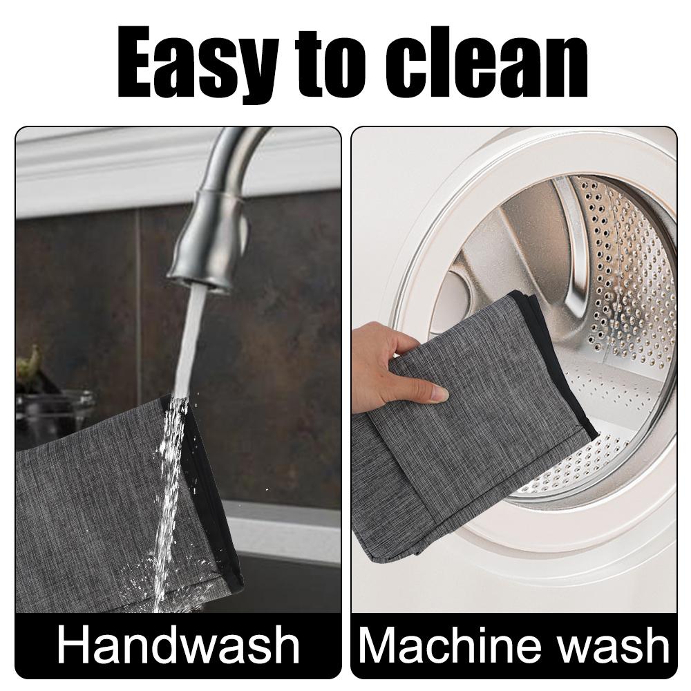 For Ninja Foodi Grill Kitchen Dust Cap Oxford Fabric Air Fryer Hood Toaster Cover Household Bread Baking With Storage Pockets