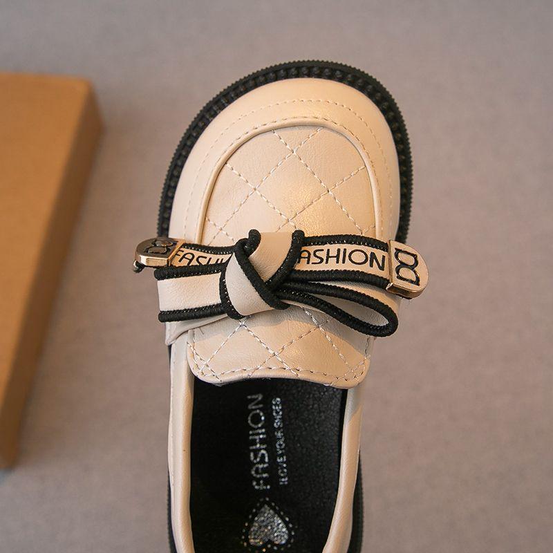 Girls Small Leather Shoes 2025 Spring and Autumn New Girls Children Princess Style Single Shoes Baby Shoes Soft Sole Mary Jane Versatile