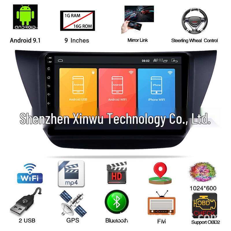 

Bluetooth WIFI GPS Навигация для 2006-2010 Mitsubishi Lancer IX - Зарубежная версия Android 9 inches
