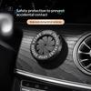 Car Motorcycle Ignition Switch Cover Light Touch Start Button Rotation Cap Long Lasting Durability Dustproof Universal for All Auto Moto Models