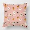Decorative Cushion Home Living Room Decor Throw Pillow Cover Plant Halloween Autumn Funny