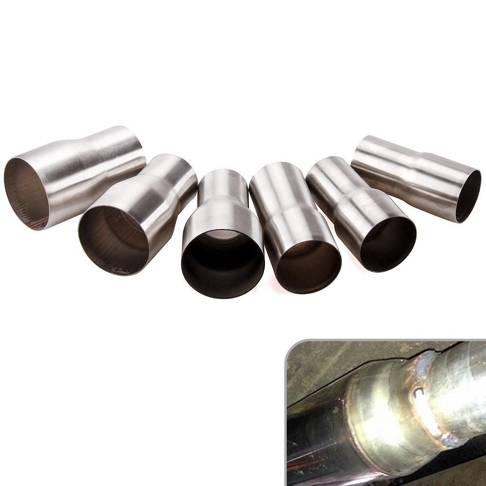 51/63/57/76mm Exhaust Reducer Connector Pipe Tube Car Exhaust Adapter  Car Accessories