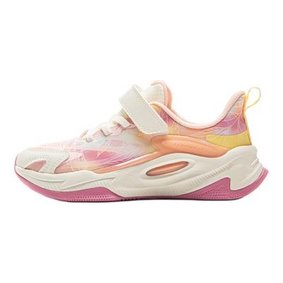 Li Ning Kinder Sport Lifestyle Serie Nachtelf 5 Bequeme Mode Rutschfest Stoßdämpfend Abriebfest Rebound Low-Top Freizeitschuhe YKNV042-6
