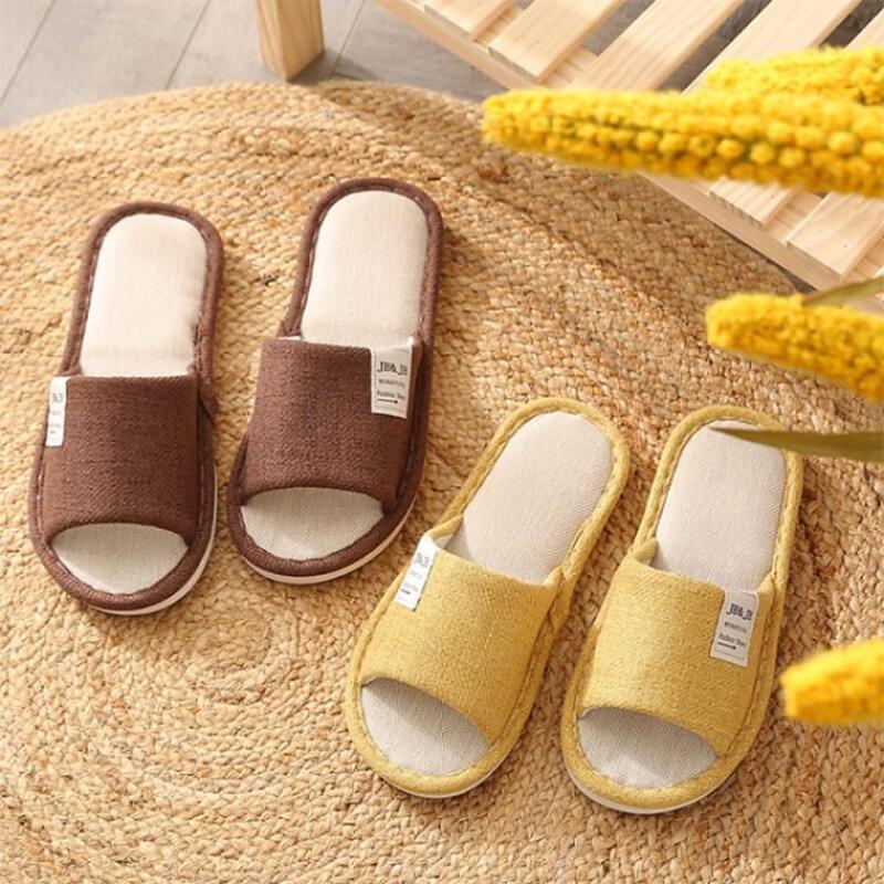 Межэтажный шум в помещении дом домашние тапочки комнатная обувь Sapun Slippers Yellow S (230-245mm)