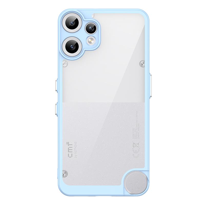 For Nothing CMF Phone 2 Pro Case Nothing CMF Phone 2 Pro Cover Funda Shockproof Clear PC + TPU Silicone Protective Phone Cover