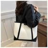 Handbag Women Shoulder Bag Korean Style Ladies Commute Bag Casual PU  Tote Bag  Office Worker