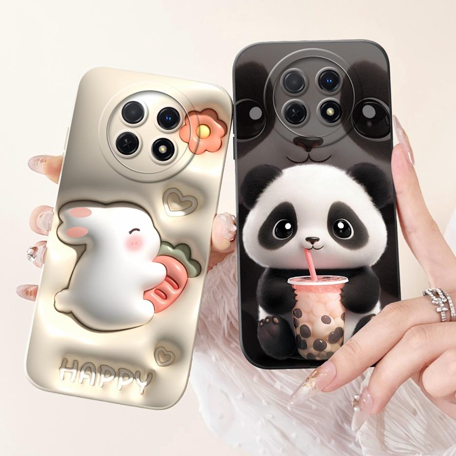 STG-LX1 Schutzhülle für Huawei Nova Y91 mit niedlichem Hunde-Cartoon-Motiv, weiche, stoßfeste Silikonhülle.