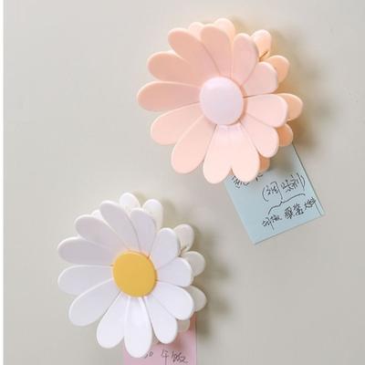 2 In 1 Magnetic Fridge Magnets Flower Type Multifunctional Sealing Clips for Food Storage Food Sealing Clips Kitchen Accessories