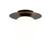 lndoor LED Ceiling Lamp for Modern  Glass Ball Black Gold LED Ceiling Lights Chandelier Lighting for Home Balcony Light Fixtures