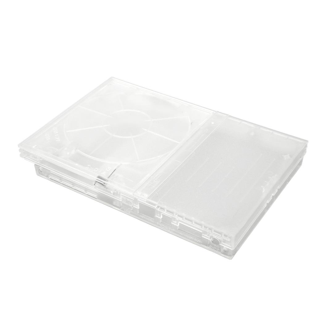 for PS Slim Clear Case   Replacement Transparent Game Console   for Retro Video Game Console Accessories