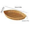 Praktische Obstschale Imitation Rattan Blattförmige Gemüseschale Snackschale Mehrzweckkorb für den täglichen Gebrauch